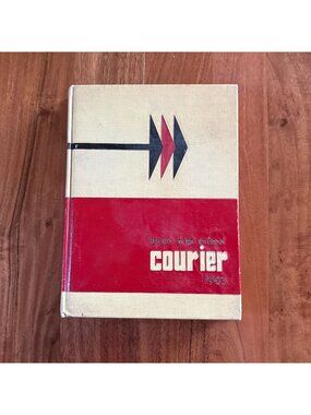 1963 Boise High School Courier Yearbook Boise Idaho Signed Ephemera